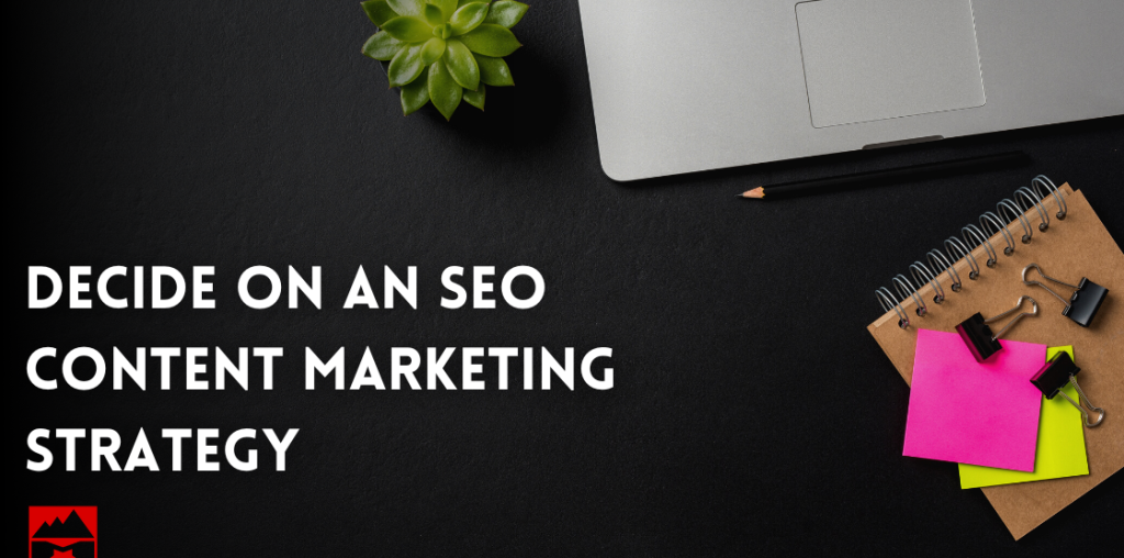 versee - Decide on an SEO Content Marketing Strategy